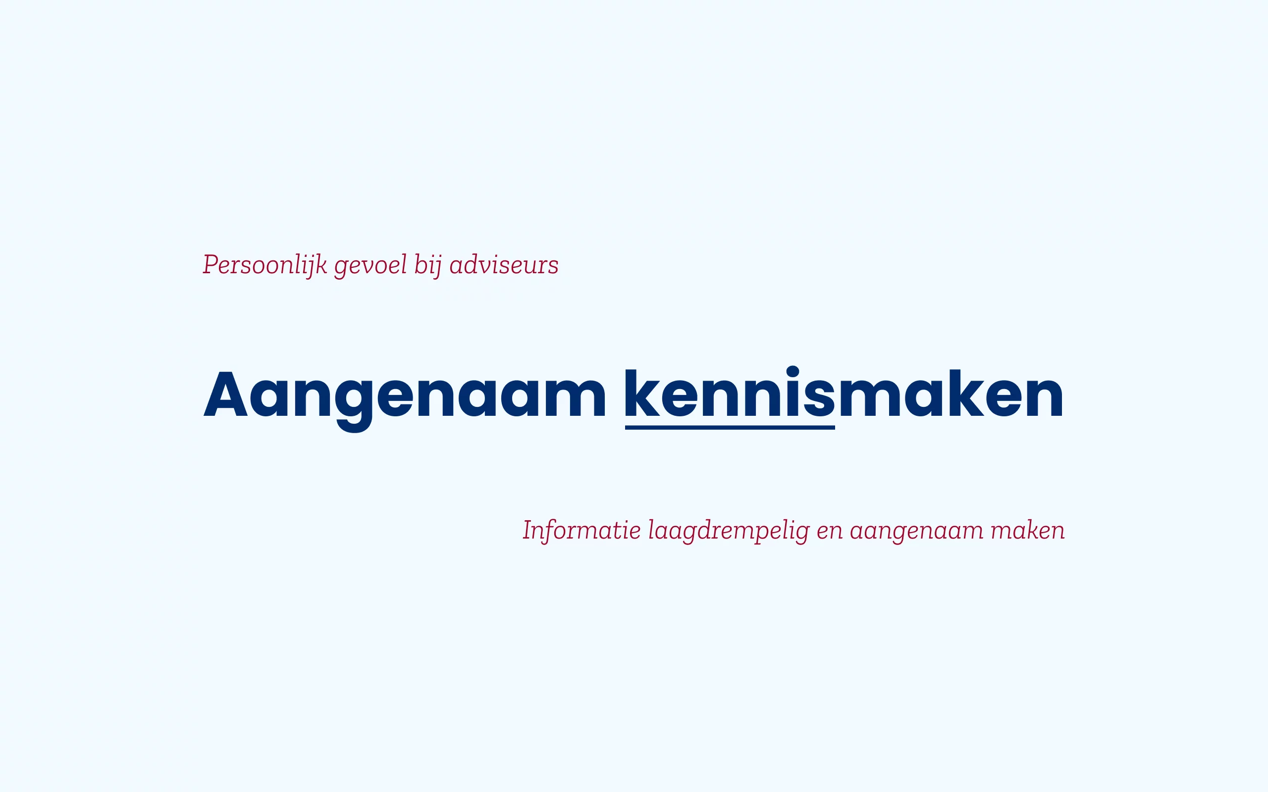 Concept Hypotheek Visie