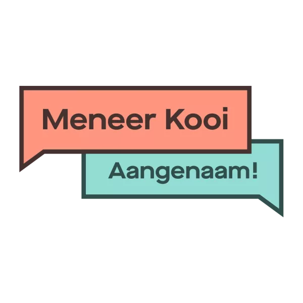 Meneer Kooi, aangenaam!