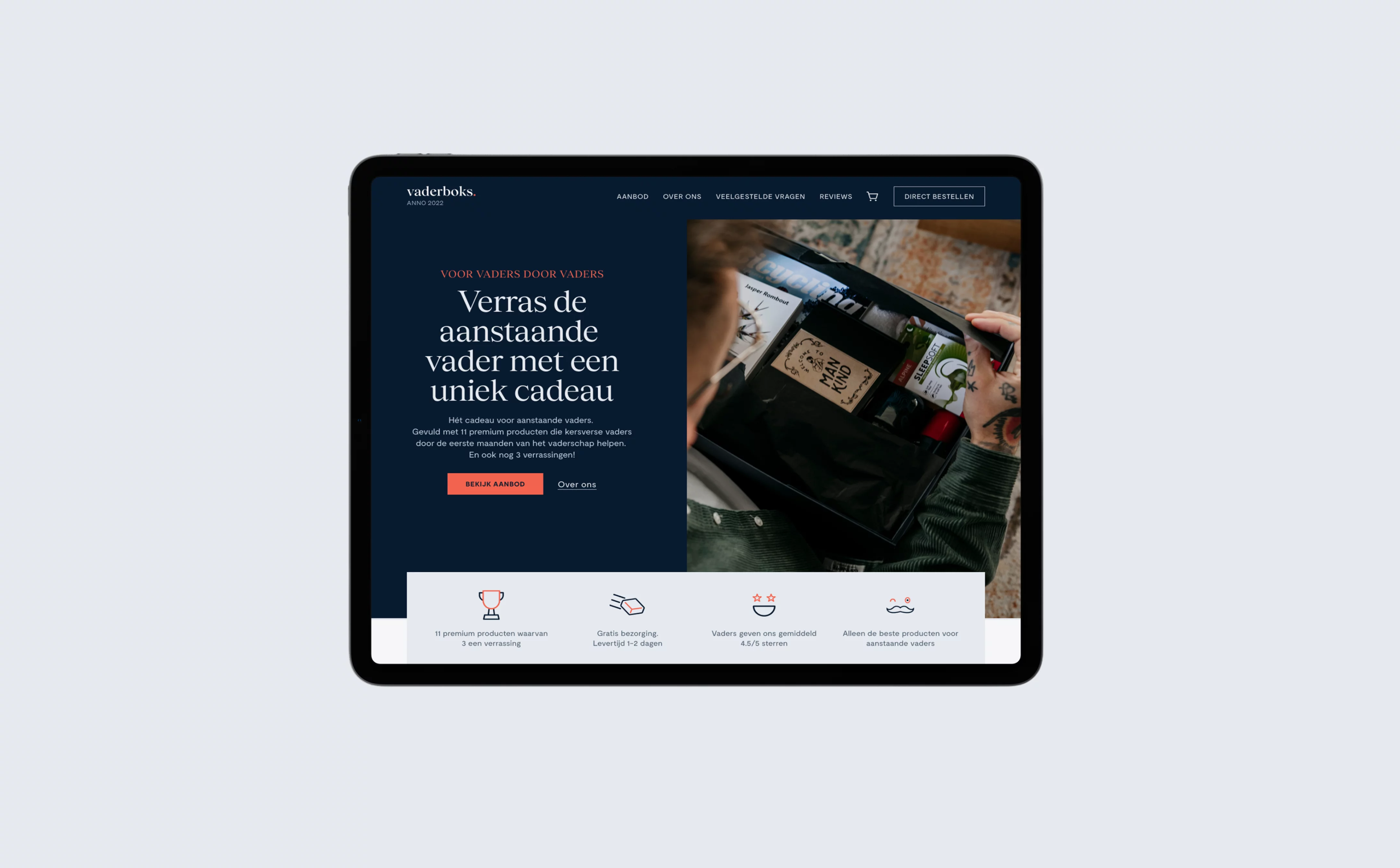 desktop homescreen Vaderboks